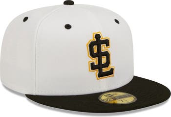 Men's New Era Gold Salt Lake Bees Authentic Collection 59FIFTY Fitted Hat