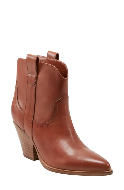 Shop Marc Fisher Ltd Marlie Western Boot In Medium Natural 102