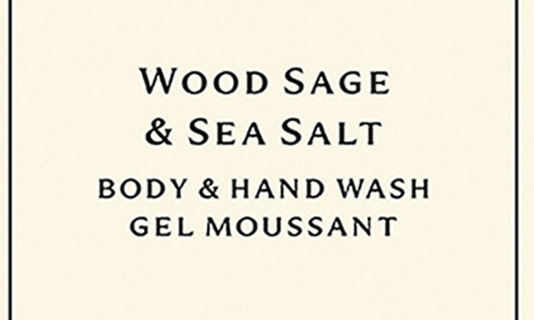 JO MALONE LONDON JO MALONE LONDON™ WOOD SAGE & SEA SALT BODY & HAND WASH