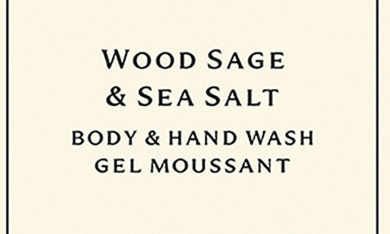 Shop Jo Malone London Wood Sage & Sea Salt Body & Hand Wash, 3.4 oz