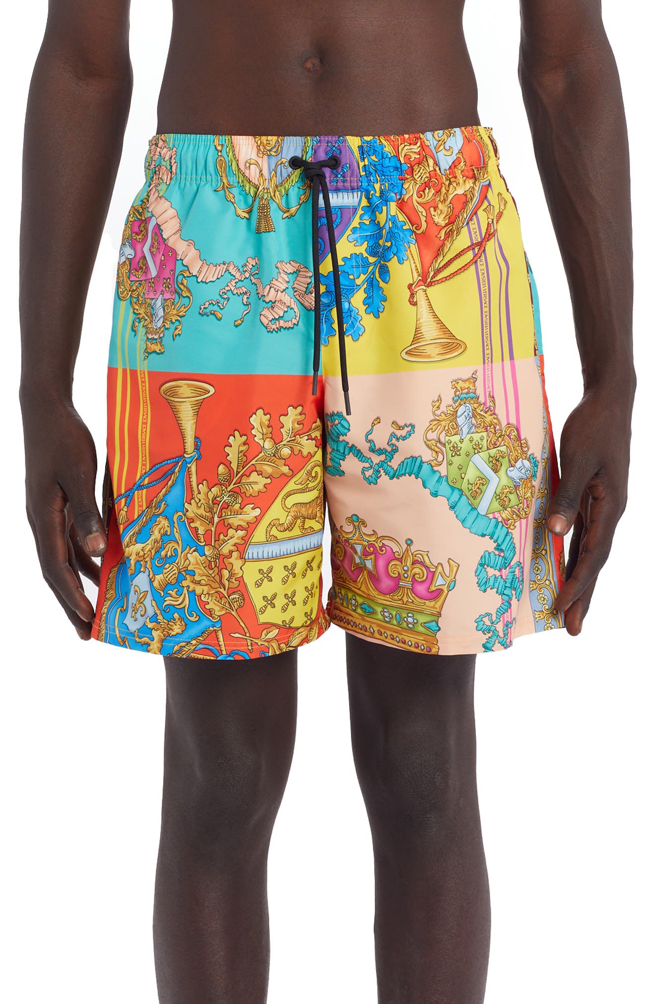 versace swim trunks nordstrom