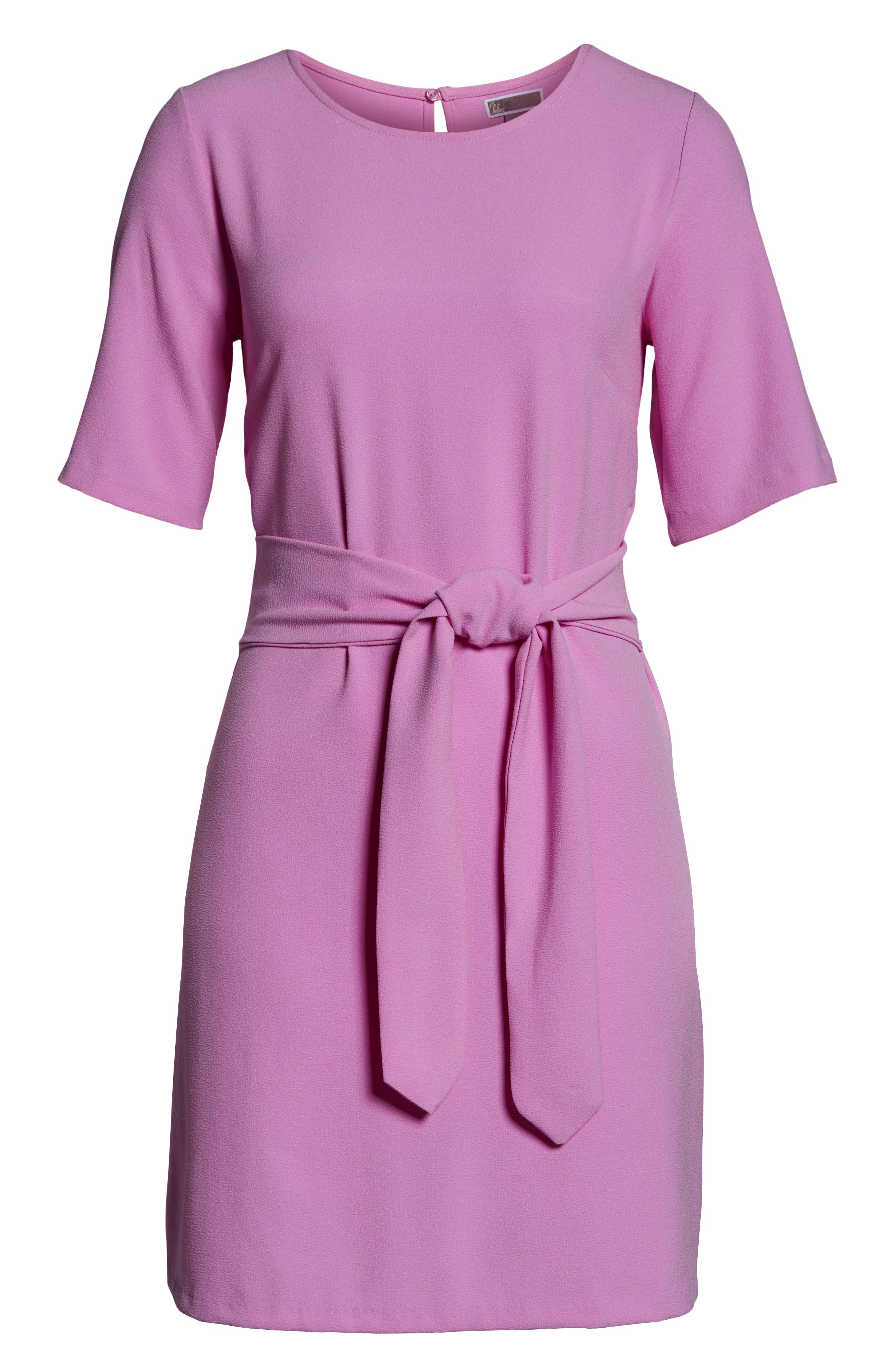 chelsea28 front tie shift dress