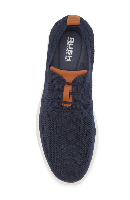 Rush By Gordon Rush Knit Sneaker In Navy