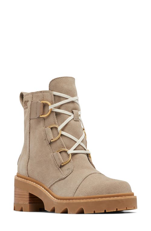 Sorel Joan Now Lace-up Boot In Omega Taupe/gum 2