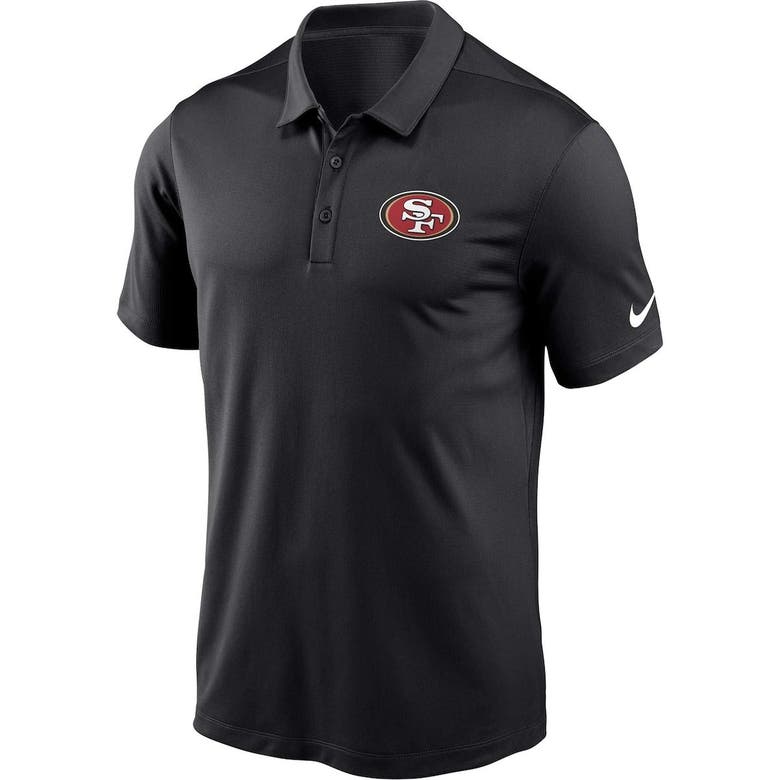 Shop Nike Black San Francisco 49ers Franchise Team Logo Performance Polo