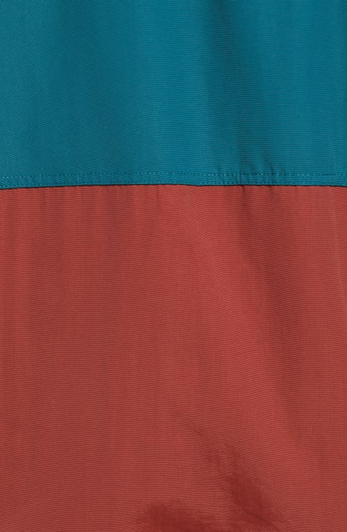 L.l.bean Mountain Classic Water Resistant Half Zip Jacket In Spruce/tuscan Olive