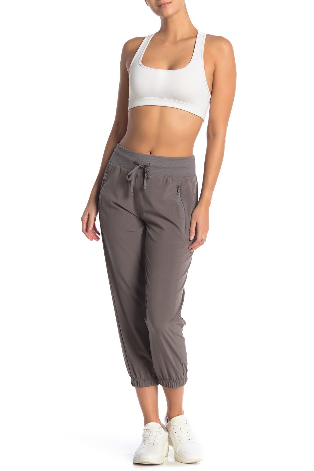casual cropped pants