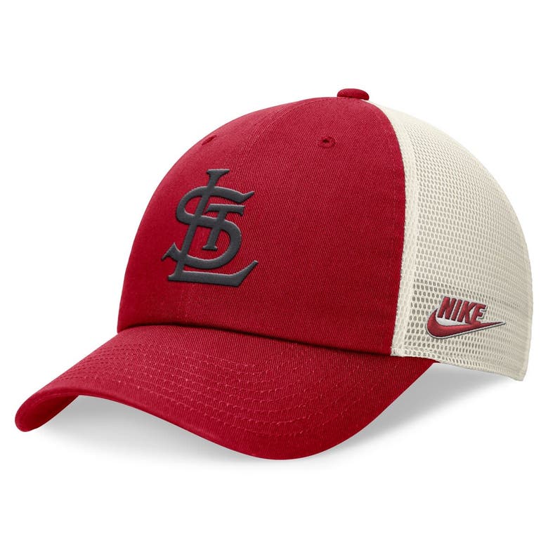Nike Red St. Louis Cardinals Cooperstown Collection Rewind Club Trucker Adjustable Hat