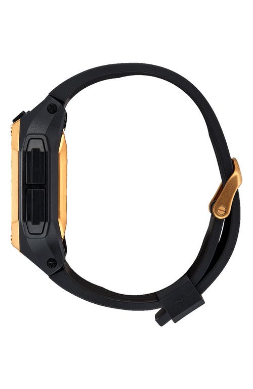 Shop Nixon Regulus Digital Watch, 46mm In Black/gold