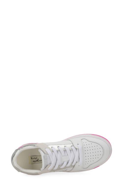 Shop Vintage Havana Finesse Sneaker In Neon Pink/silver