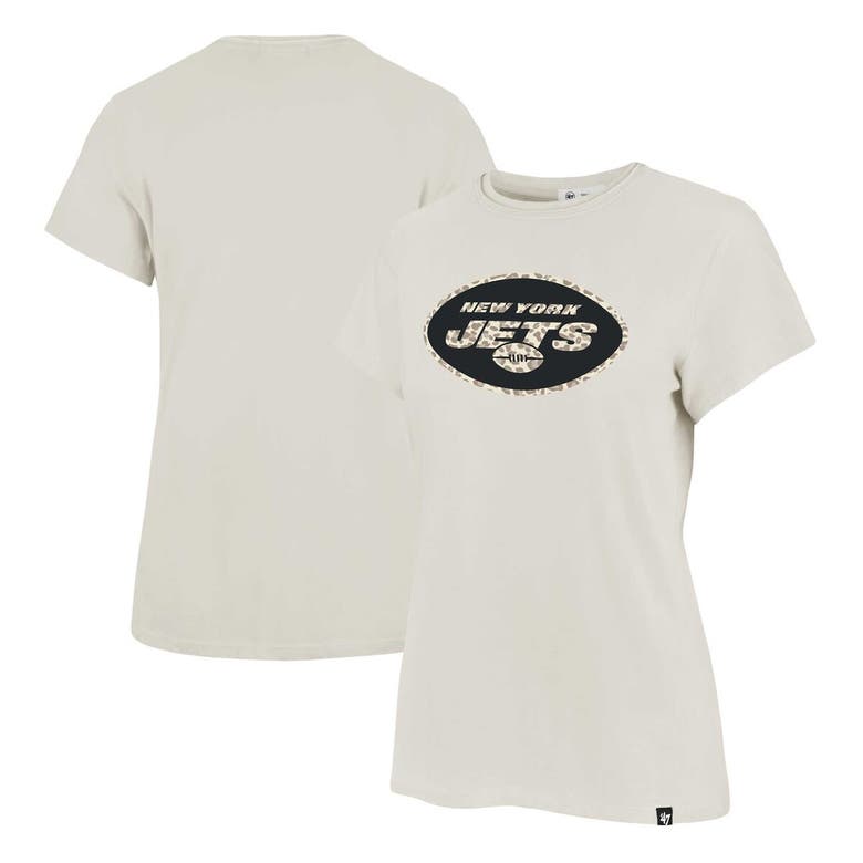 47 ' Cream New York Jets Panthera Frankie T-shirt