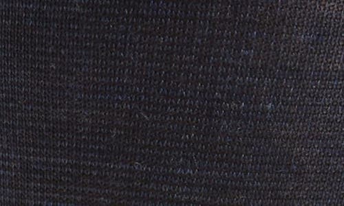 Nordstrom Pinstripe Wool Blend Dress Socks In Blue