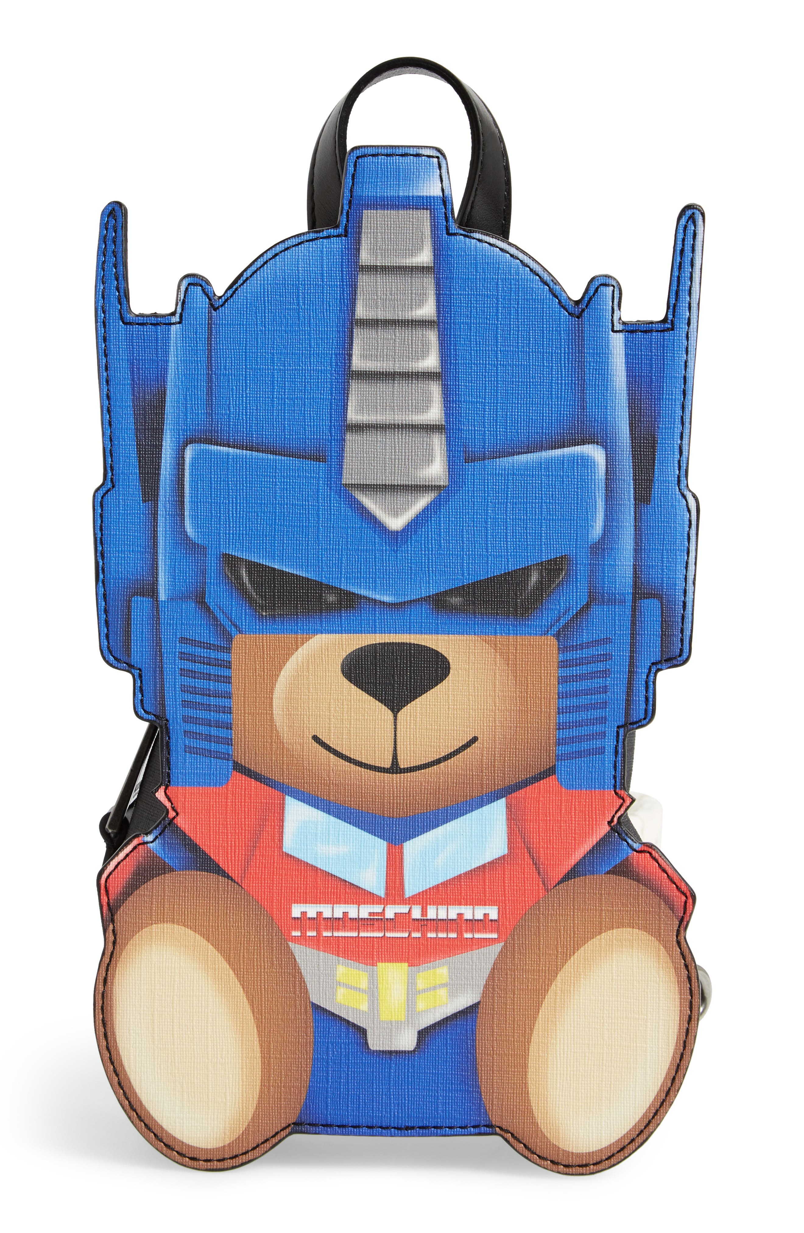 moschino transformer bear hoodie