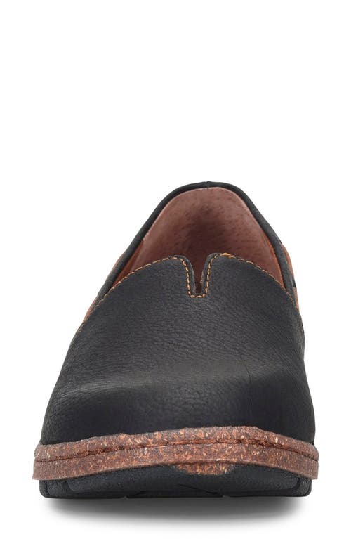 B O C By Børn Niki Slip-on In Black Nubuck