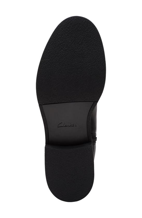 Clarks Cologne Up Knee High Boot In Black Leather