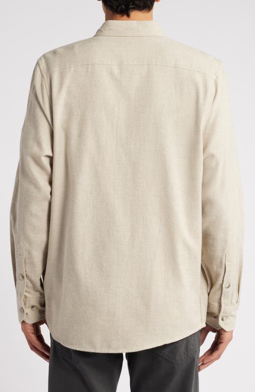 Shop Treasure & Bond Grindle Button-up Shirt In Oatmeal Heather