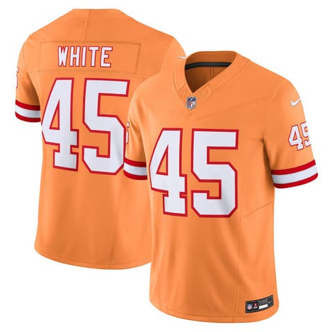 Nike Men's Tampa Bay Buccaneers Devin White #45 Alternate Game Jersey - Orange - M Each