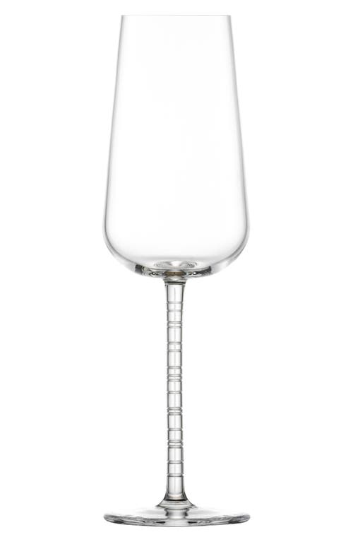 Fortessa Journey Set of 4 Champagne Flutes in Clear 