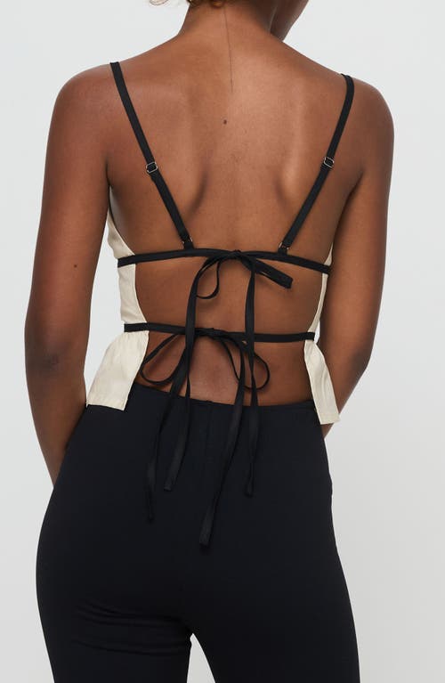 PRINCESS POLLY PRINCESS POLLY DAXON ORGANIC COTTON OPEN BACK CAMISOLE