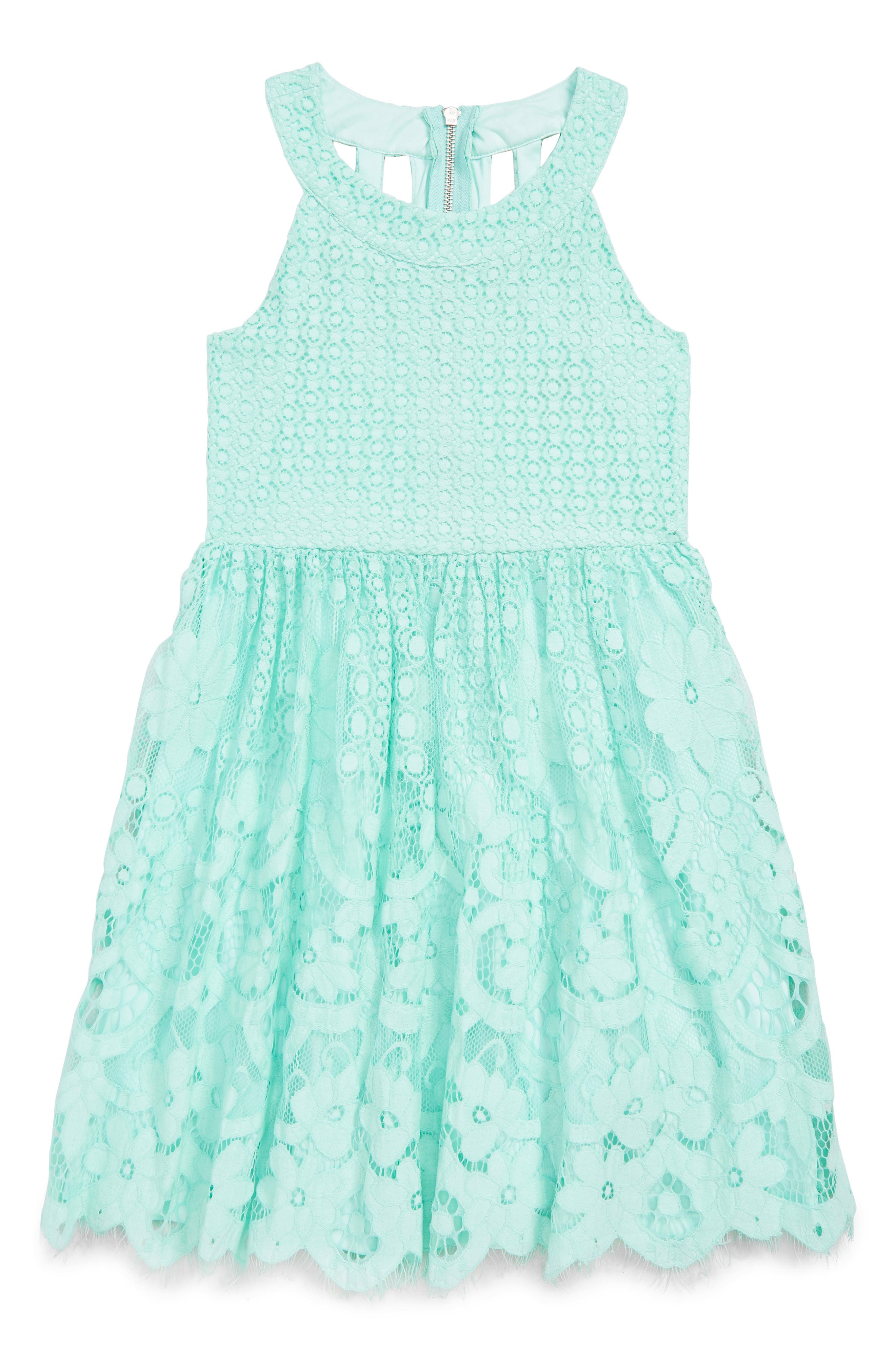 BLUSH by US Angels Lace Dress (Big Girls) Nordstrom