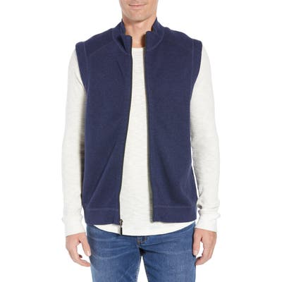 Tommy Bahama Flip Side Reversible Zip Vest, Blue