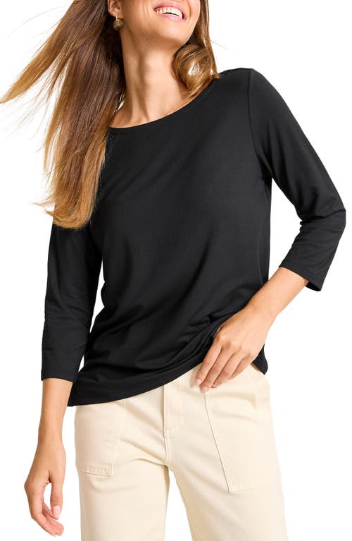 Shop Tommy Bahama Kona Isles Knit Top In Black