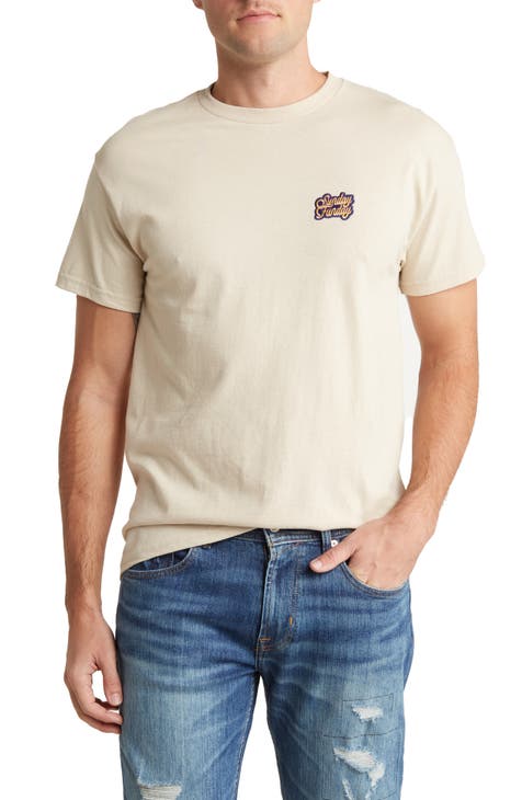 Sunday Funday Cotton Graphic T-Shirt