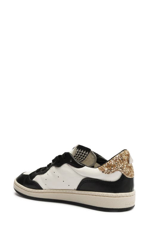 Shop Schutz St 001 Sneaker In White/black/prata