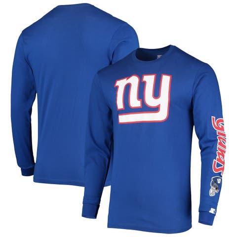 New York Giants Nike Reflective Long Sleeve T Shirt - Mens