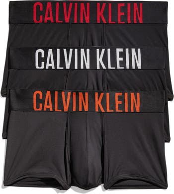 Calvin Klein Assorted 3-Pack Intense Power Micro Low Rise Trunks