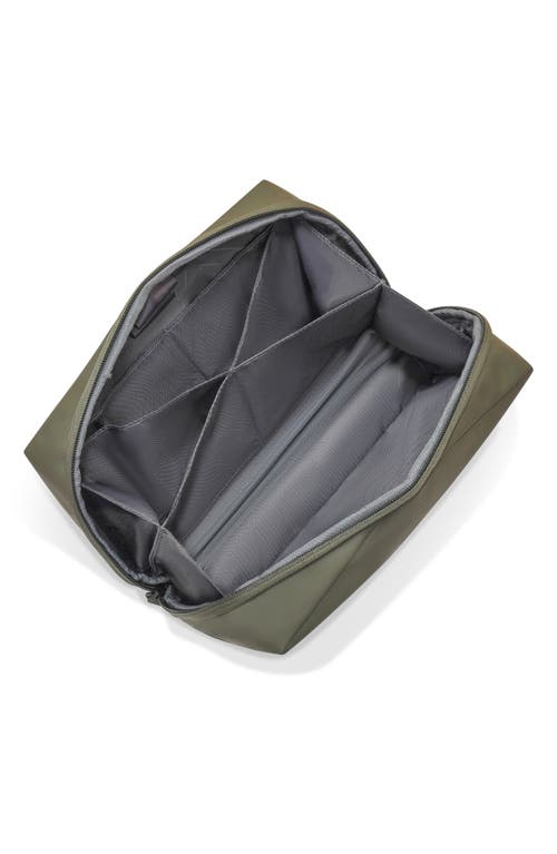 Champs Waterproof Nylon Dopp Kit In Green