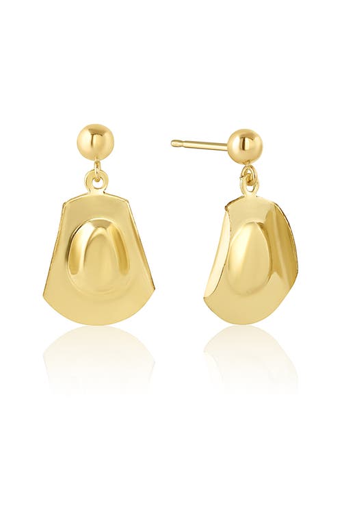 Stetson Drop Earrings in Gold