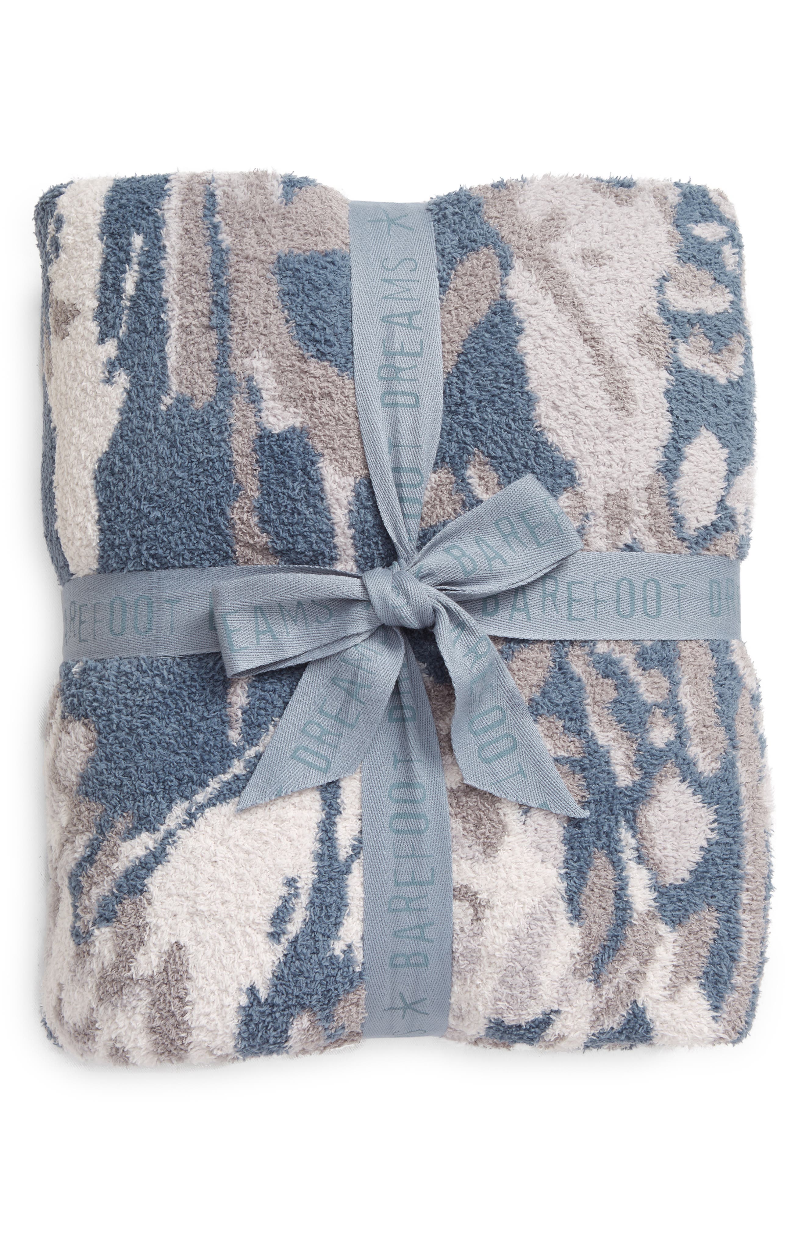 Abstract Camo Throw Blanket 