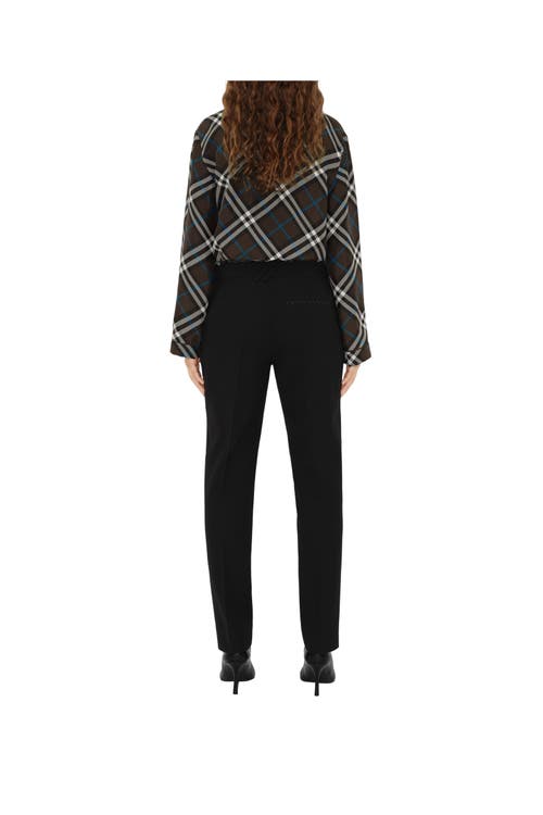 Burberry Vintage Check Silk Shirt In Snug