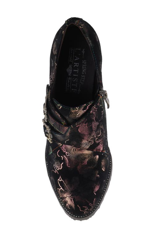 L'artiste By Spring Step Maisiana Pump In Black Multi