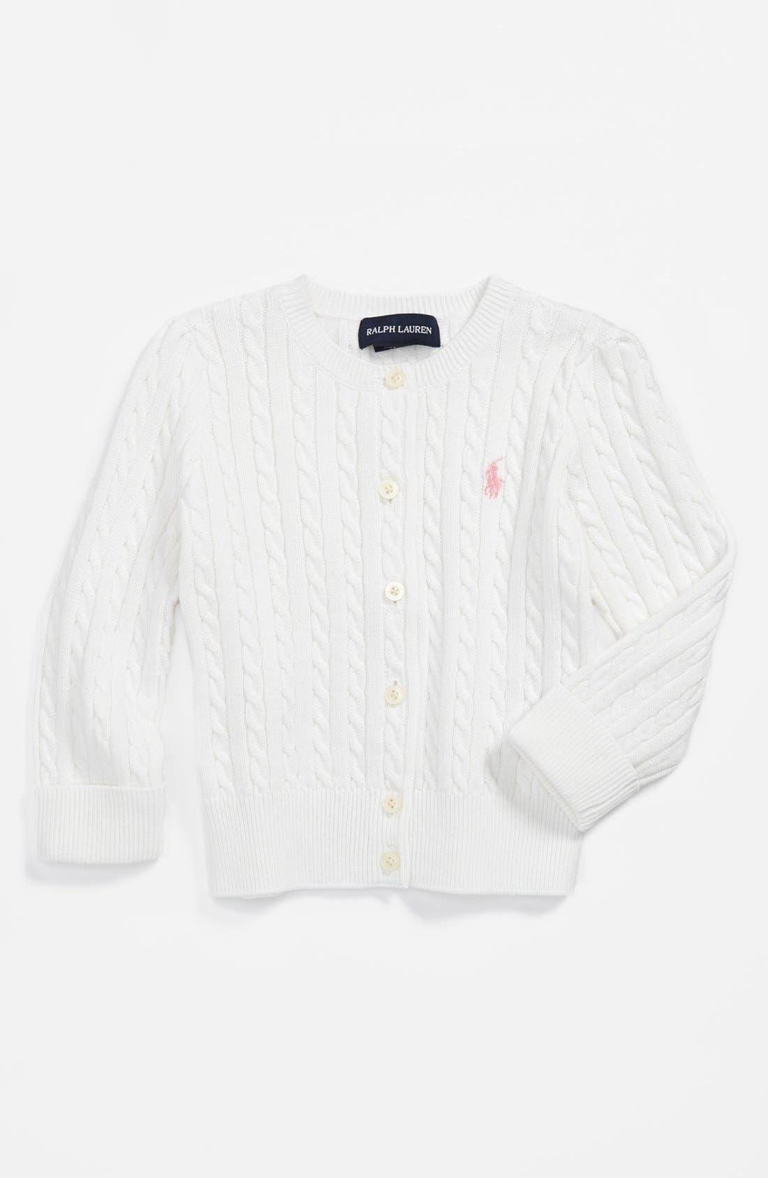 Ralph Lauren Cardigan (Baby Girls) Nordstrom