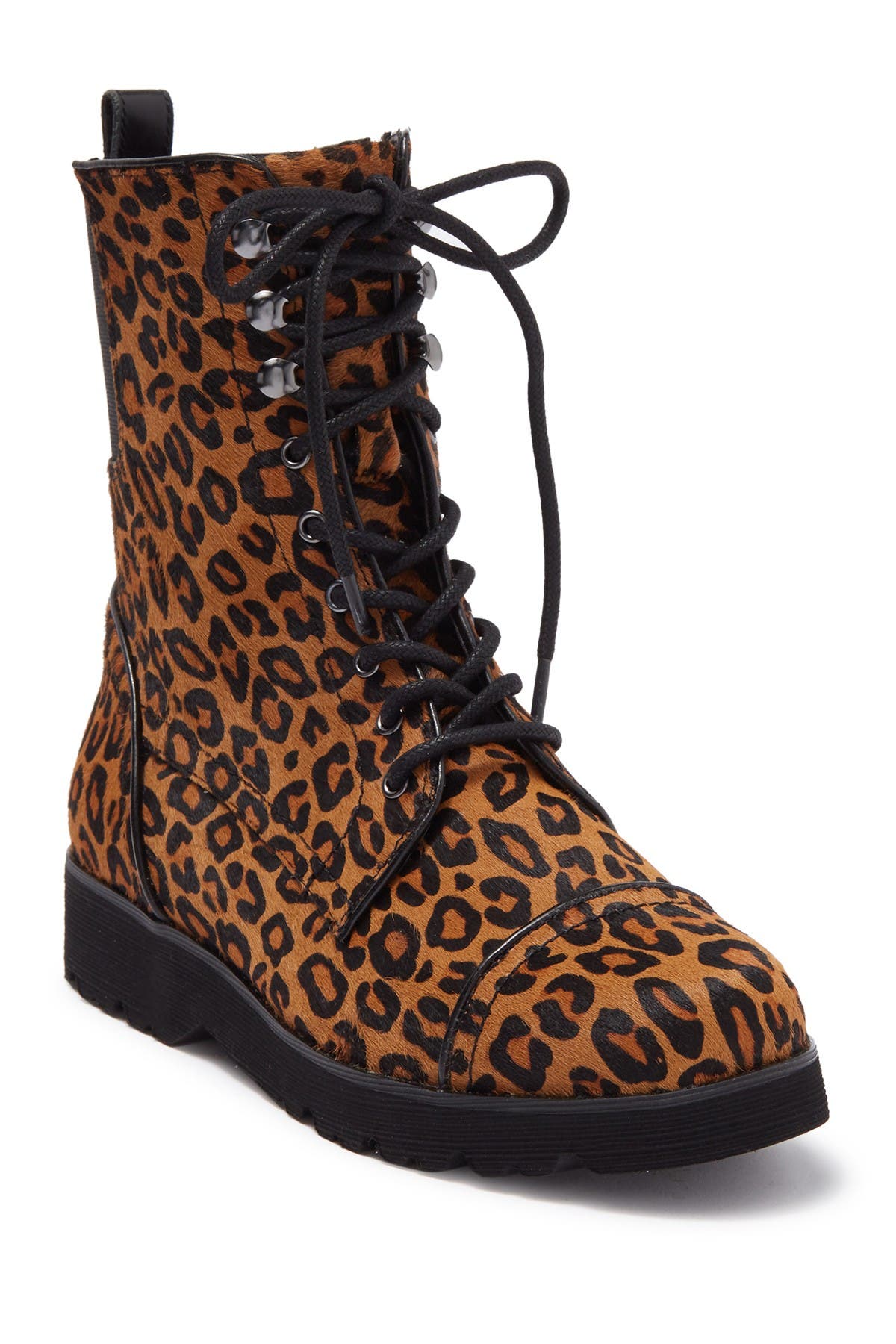 donald pliner leopard boots