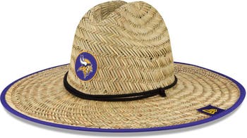 New Era Men's New Era Natural Minnesota Vikings 2022 NFL Training Camp  Official Straw Lifeguard Hat