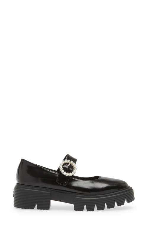 Stuart Weitzman Nolita Platform Mary Jane In Black