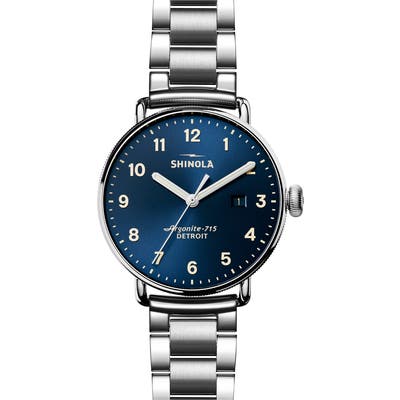 Shinola The Canfield Bracelet Watch, 4m