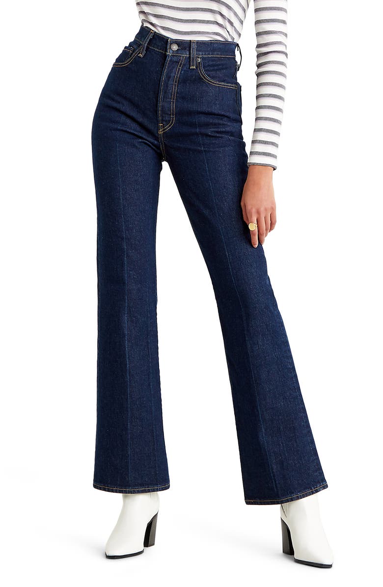LEVI'S<SUP>®</SUP> Ribcage High Waist Bootcut Jeans, Main, color, HIGH KEY
