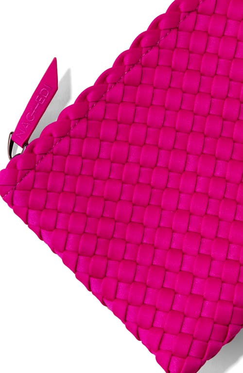 Naghedi St. Barths Woven Mini Tote In Miami Pink