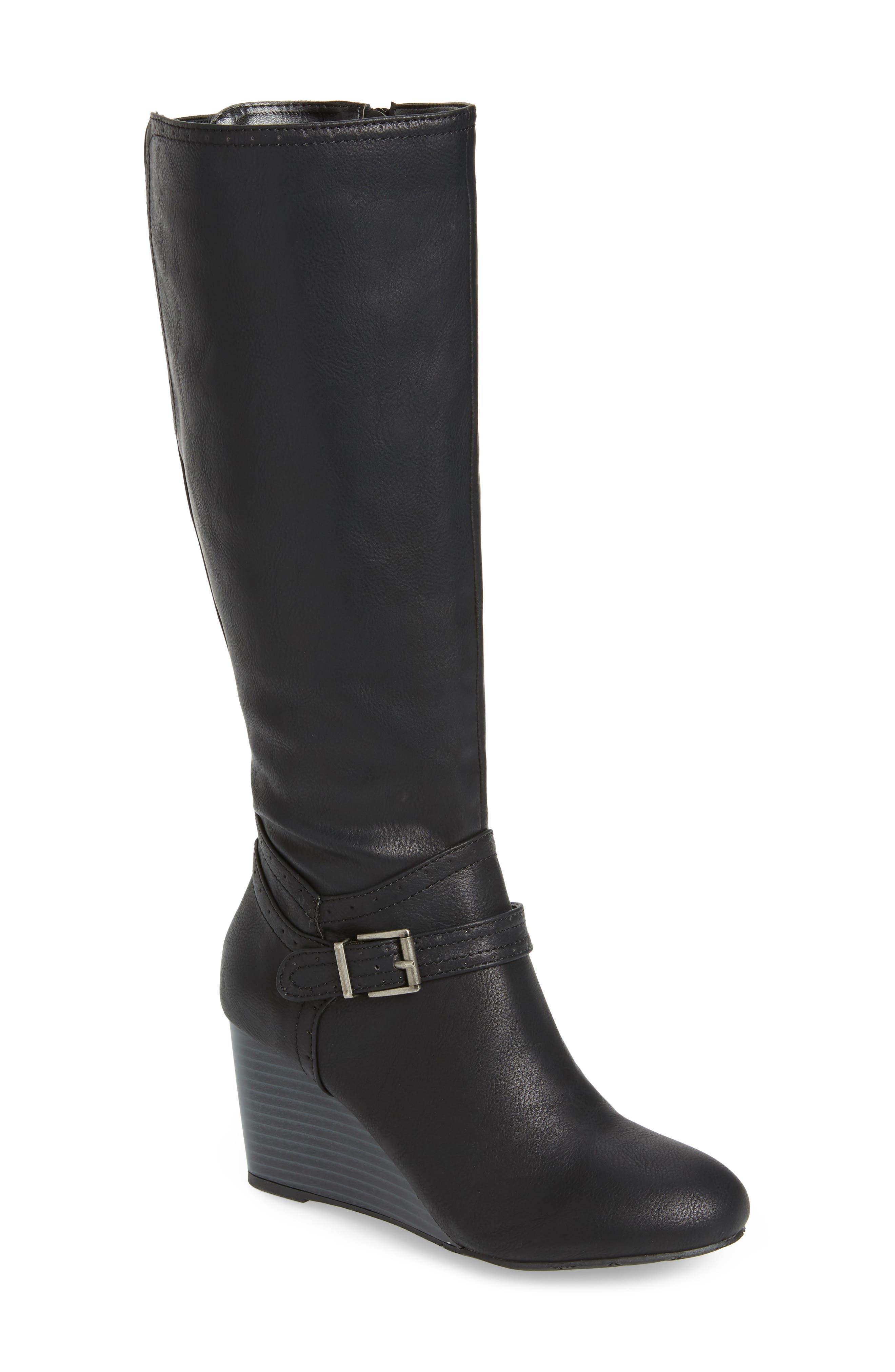 Mia Claretta Knee High Wedge Boot
