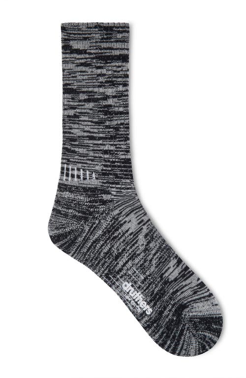 Druthers Nyc Vivo Merino Wool Function Melange Boot Sock In Gray