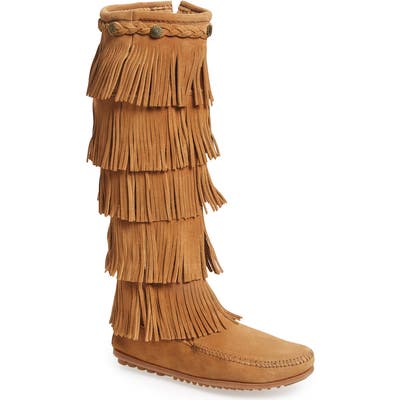 Minnetonka 1659 Five Layer Fringe Boot