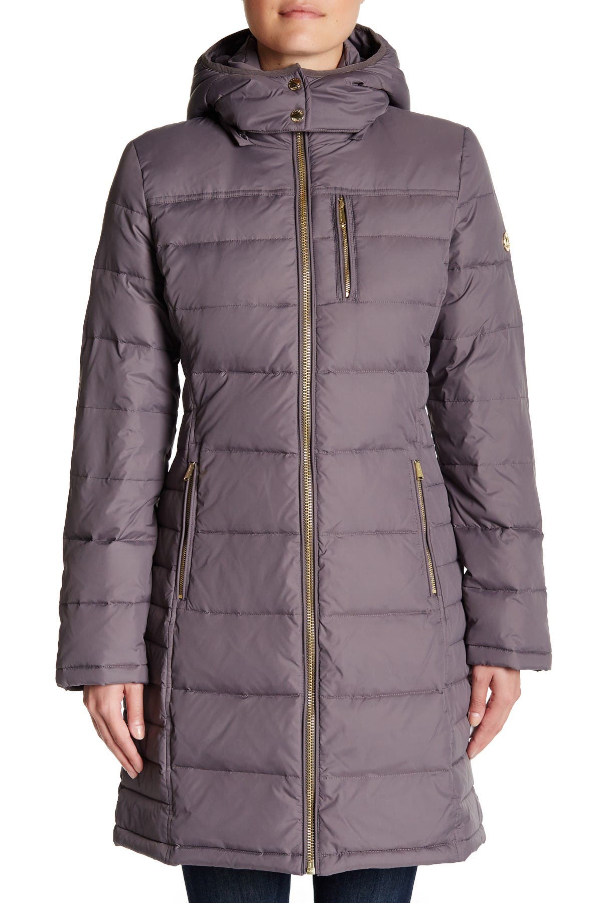 Kors Michael Kors | Hooded Down & Feather Quilted Coat | Nordstrom Rack