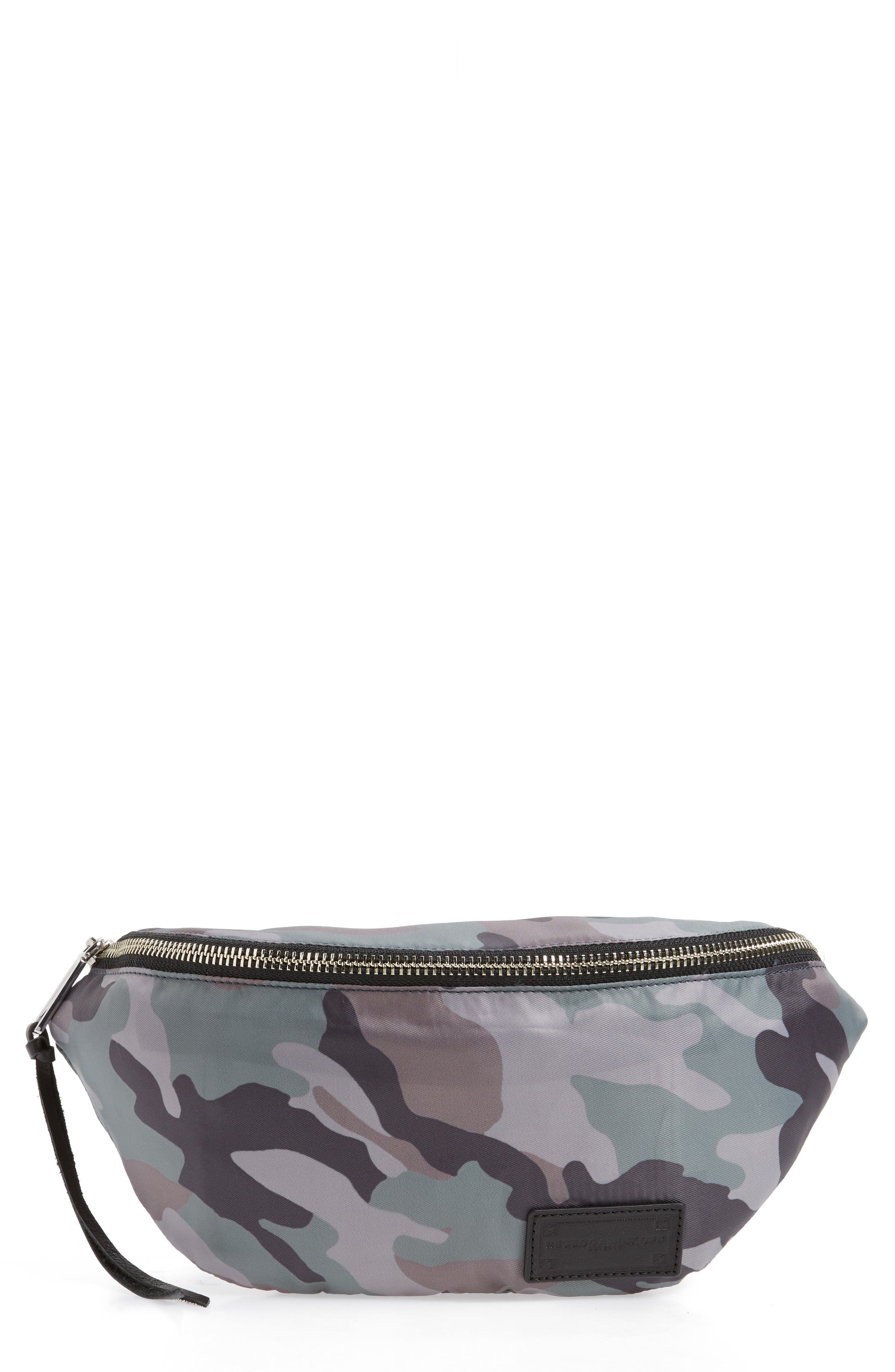 rebecca minkoff camo belt bag