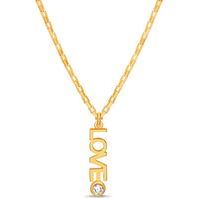 Lesa Michele Love Pendant Necklace
