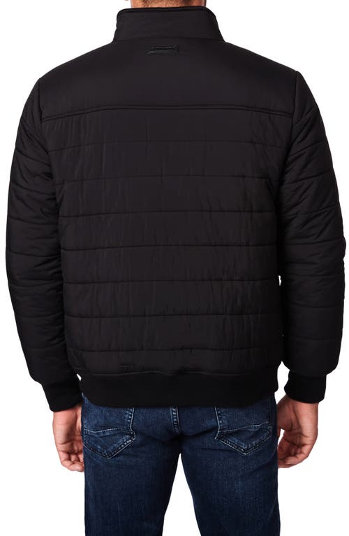 Shop Bernardo Intercept Water Resistant Puffer Jacket In Black