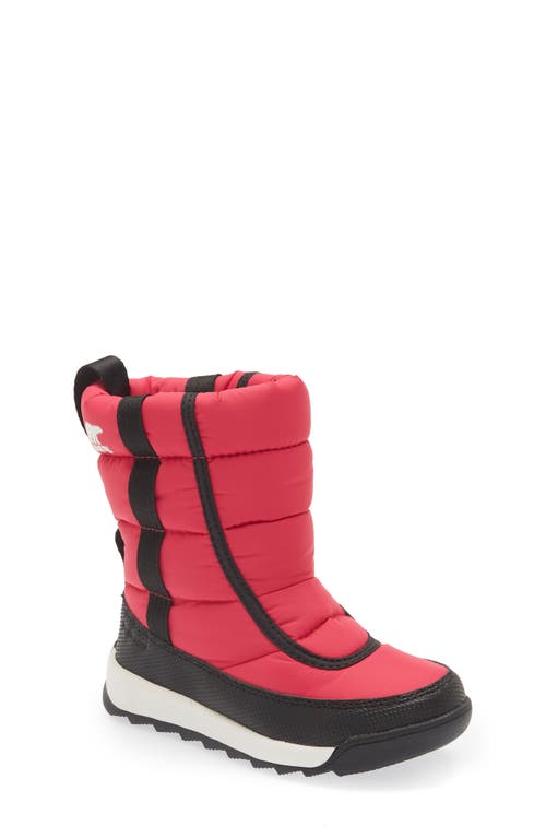 Sorel Whitney Ii Puffy Waterproof Boot In Red